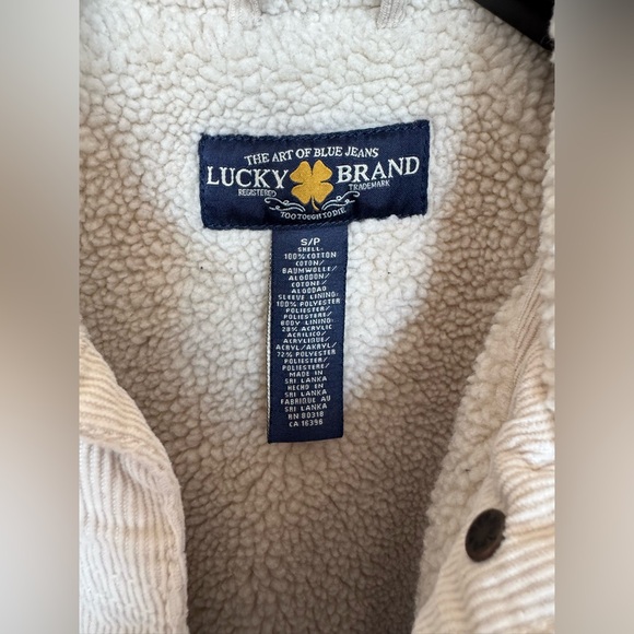 Lucky Jeans - Women's - Cotton Corduroy Jacket - Small Petite - Picture 3 of 5